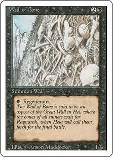 Wall of Bone